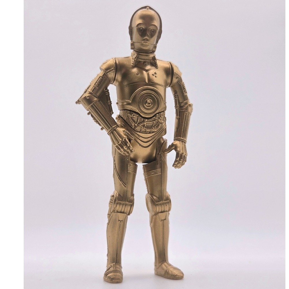 Hasbro Star Wars C-3PO Action Figure Gold Good Condition LFL C-0001D Articulated